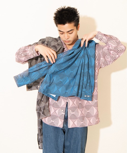 BALENCIAGA ドットパターン アウトレット 長袖シャツ BALENCIAGA