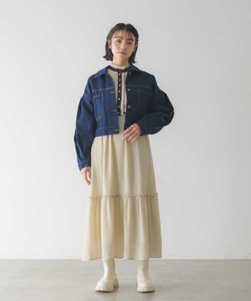 おもち☆idem イデム デニムジャケット新品タグ付き loose denim jacket – idem