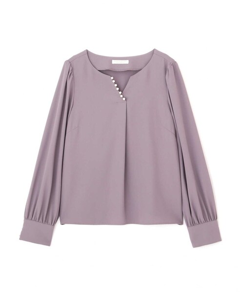 PROPORTION BODY DRESSING（プロポーションボディドレッシング）の「パールカットブラウス / 1213110305（シャツ/ブラウス・レディース・グレー/カーキ/ダークグレー・MEDIUM/SMALL）」の11枚目の写真