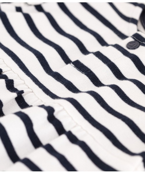 【セール】マリニエール長袖ワンピース（ワンピース）｜PETIT BATEAU（プチバトー）