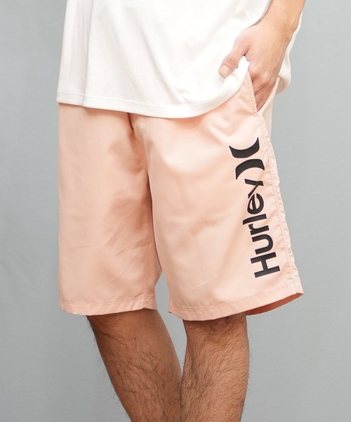 Hurley （ハーレー）の「Hurley/ハーレー ボードショーツ/サーフトランクス/水着 MBS0011000J（水着・メンズ・ブルー/ブラック/グリーン/ホワイト/ピンク/コバルトブルー/ミント/オレンジ/サーモンピンク・28inch/30inch/32inch/34inch）」の8枚目の写真
