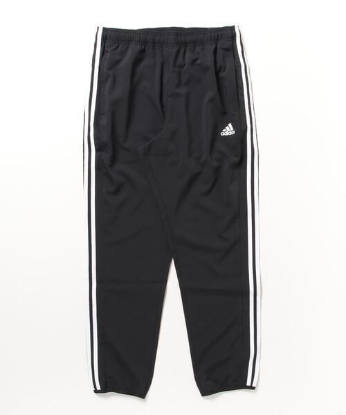 adidas(アディダス)の「アディダス adidas M MH 3ST クロスパンツ(その他パンツ・メンズ・ブラック×ホワイト・LL/3L/S/M/L)」の1枚目の写真