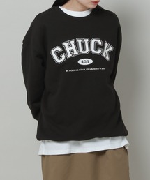 CHUCK（チャック）の「【CHUCK】シグネチャー ロゴ スウェット