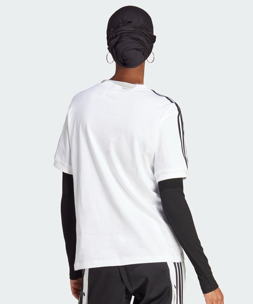 アディカラークラシックススリーストライプス半袖Tシャツ/アディダスオリジナルスadidasOriginals