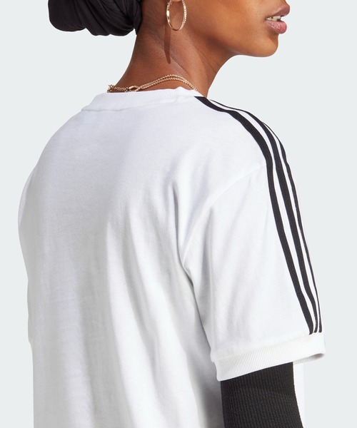 アディカラークラシックススリーストライプス半袖Tシャツ/アディダスオリジナルスadidasOriginals