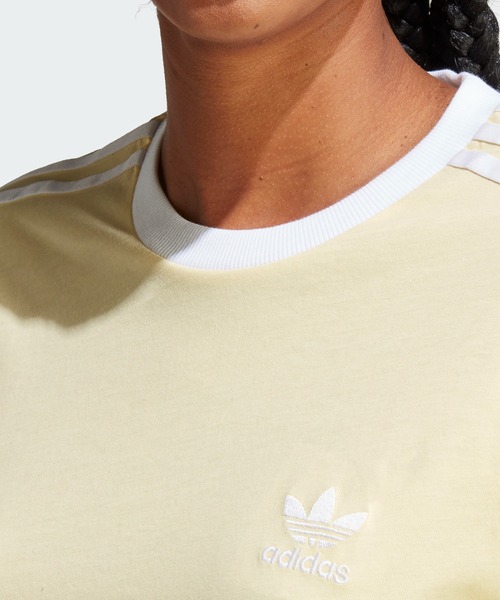 アディカラークラシックススリーストライプス半袖Tシャツ/アディダスオリジナルスadidasOriginals