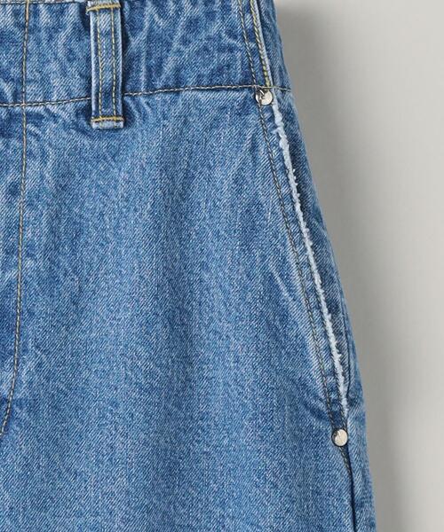 ASTRAET(アストラット)の「<ASTRAET>CO ウエストゴム デニム タイトスカート(デニムスカート・レディース・ライトブルー・0/1)」の12枚目の写真