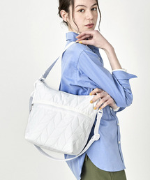 LeSportsac（レスポートサック）の「BUCKET SHOULDER BAG ブレイディドデボスホワイト（ショルダーバッグ・キッズ）」