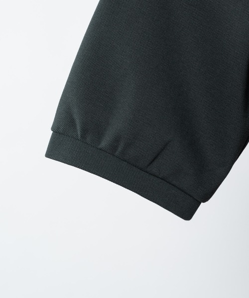 INTER FACTORY（インターファクトリー）の「清水こづえ‐刺繍入りポロシャツ　made in INTER FACTORY（ポロシャツ・レディース・チャコールグレー/オレンジ/ミント・LARGE/MEDIUM）」の18枚目の写真