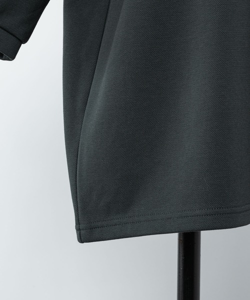 INTER FACTORY（インターファクトリー）の「清水こづえ‐刺繍入りポロシャツ　made in INTER FACTORY（ポロシャツ・レディース・チャコールグレー/オレンジ/ミント・LARGE/MEDIUM）」の19枚目の写真