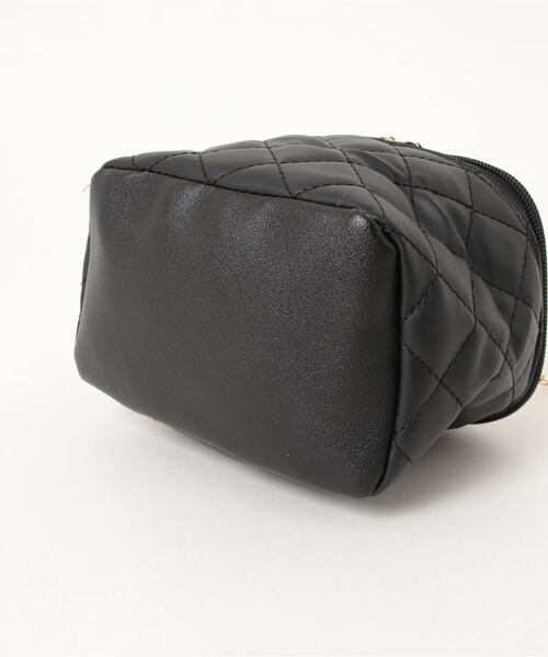NiiNa(ニーナ)の「【NiiNa】パールハンドルバニティーバッグ(ハンドバッグ・レディース・ブラック/グレー/ブルー/ピンク/ホワイト・FREE)」の8枚目の写真
