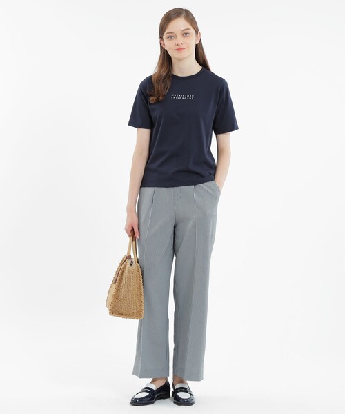 MACKINTOSH PHILOSOPHY（ﾏｯｷﾝﾄｯｼｭ ﾌｨﾛｿﾌｨｰ）の「【WEB限定】ロゴTシャツ（Tシャツ/カットソー・レディース・オフホワイト/ブラック/ベージュ/ダークネイビー・38）」の15枚目の写真