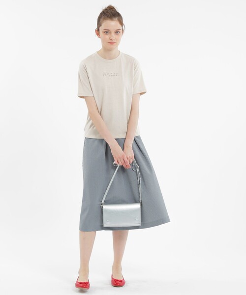 MACKINTOSH PHILOSOPHY（ﾏｯｷﾝﾄｯｼｭ ﾌｨﾛｿﾌｨｰ）の「【WEB限定】ロゴTシャツ（Tシャツ/カットソー・レディース・オフホワイト/ブラック/ベージュ/ダークネイビー・38）」の14枚目の写真