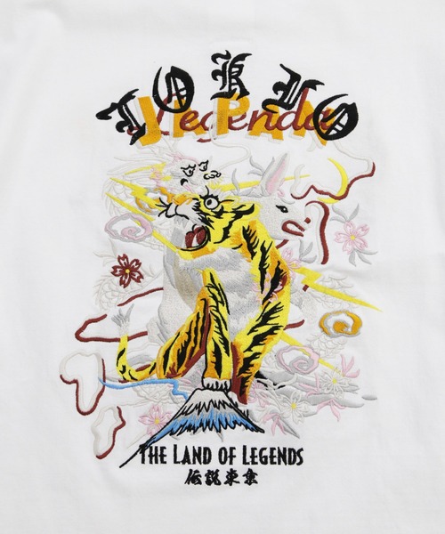 LEGENDA(レジェンダ)の「レジェンダ THE LAND OF スカ スーベニア Tシャツ / LEGENDA THE LAND OF LEGENDS SKA Souvenir T-Shirt(Tシャツ/カットソー・メンズ・ホワイト/ブラック・FREE)」の6枚目の写真
