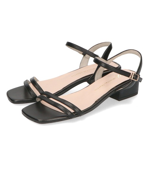 WA ORiental TRaffic(ダブルエーオリエンタルトラフィック)の「■スクエアトゥナローストラップサンダル/32209(サンダル・レディース・ブラック/ベージュ/パープル・SS/S/M/L/LL/3L)」の11枚目の写真