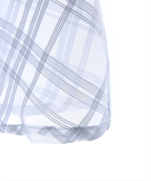 clear（クリア）の「透かし柄フレアスカート[骨格ウェーブ 春夏]（スカート・レディース・ライトベージュ/ライトグレー/ネイビー/ピンク・S/M）」の17枚目の写真