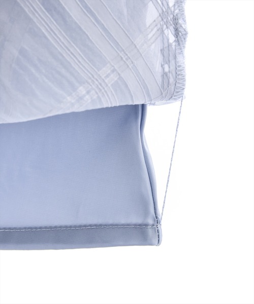 clear（クリア）の「透かし柄フレアスカート[骨格ウェーブ 春夏]（スカート・レディース・ライトベージュ/ライトグレー/ネイビー/ピンク・S/M）」の18枚目の写真