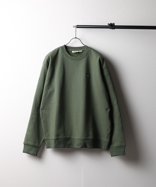 OBEY(オベイ)の「【T18】【OBEY/オベイ】MINI BOX LOGO CREW ミニボックスロゴクルースウェット(スウェット・レディース・パープル/ヘザーグレー/オリーブ・LARGE/X-LARGE/MEDIUM)」の1枚目の写真