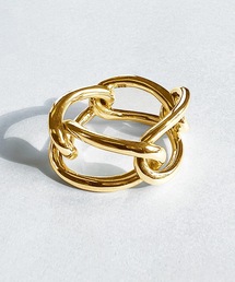 foun.（フォウン）の「Foun フォウン：Wheel ring SILVER925 シルバー925＋K18GPリング（リング）」