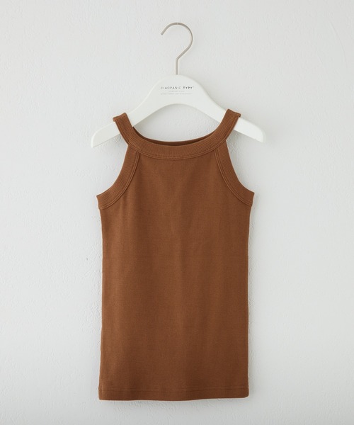 CIAOPANIC TYPY（チャオパニックティピー）の「【KIDS】アメスリリブタンクトップ（タンクトップ・キッズ・チャコールグレー/アイボリー/モカ・L/XL/S/M/XXL）」の11枚目の写真