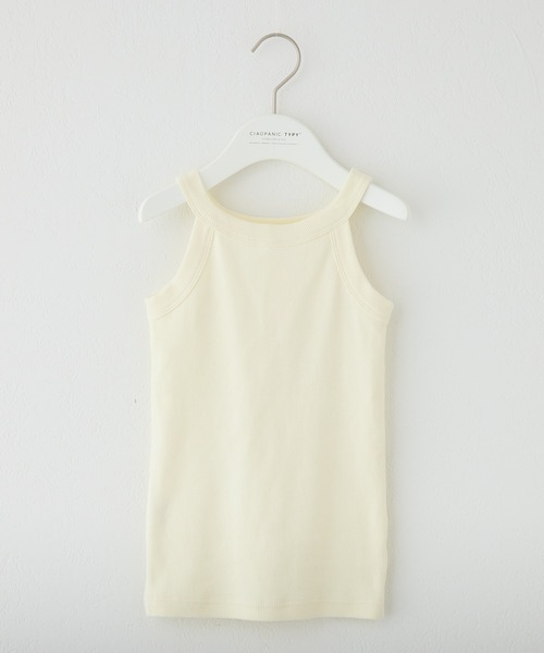 CIAOPANIC TYPY（チャオパニックティピー）の「【KIDS】アメスリリブタンクトップ（タンクトップ・キッズ・チャコールグレー/アイボリー/モカ・L/XL/S/M/XXL）」の8枚目の写真