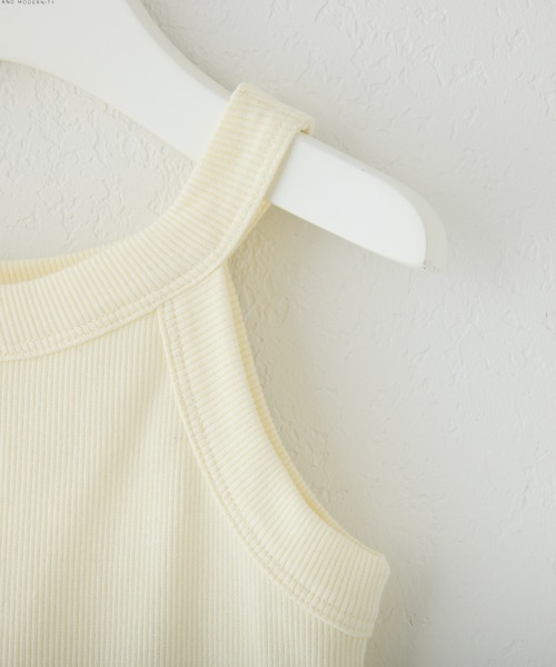 CIAOPANIC TYPY（チャオパニックティピー）の「【KIDS】アメスリリブタンクトップ（タンクトップ・キッズ・チャコールグレー/アイボリー/モカ・L/XL/S/M/XXL）」の7枚目の写真