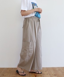 yuni | 強撚ラチネ　カーゴパンツ(カーゴパンツ)