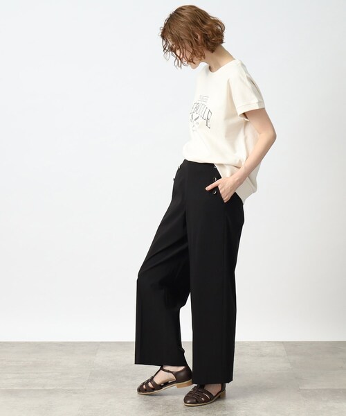 grove（グローブ）の「◆さらっとこなれた大人のカレッジロゴトップス（スウェット・レディース・チャコールグレー/ライトグレー/アイボリー・01/02/03/04/05）」の20枚目の写真