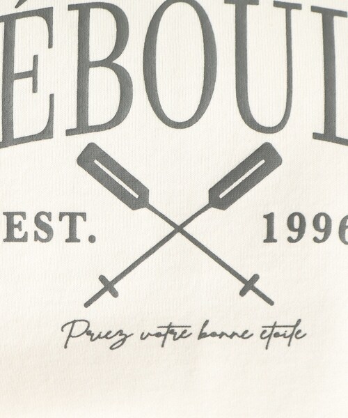 grove（グローブ）の「◆さらっとこなれた大人のカレッジロゴトップス（スウェット・レディース・チャコールグレー/ライトグレー/アイボリー・01/02/03/04/05）」の17枚目の写真