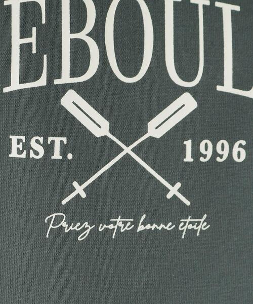 grove（グローブ）の「◆さらっとこなれた大人のカレッジロゴトップス（スウェット・レディース・チャコールグレー/ライトグレー/アイボリー・01/02/03/04/05）」の11枚目の写真