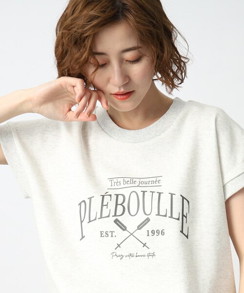 grove（グローブ）の「◆さらっとこなれた大人のカレッジロゴトップス（スウェット・レディース・チャコールグレー/ライトグレー/アイボリー・01/02/03/04/05）」の22枚目の写真