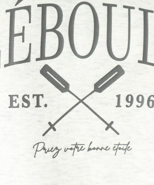 grove（グローブ）の「◆さらっとこなれた大人のカレッジロゴトップス（スウェット・レディース・チャコールグレー/ライトグレー/アイボリー・01/02/03/04/05）」の9枚目の写真