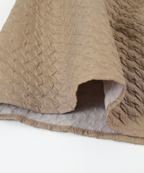 titivate(ティティベイト)の「ふくれジャガードショートワンピース(ワンピース・レディース・オフホワイト/ブラック/グレイッシュベージュ・S/M)」の21枚目の写真