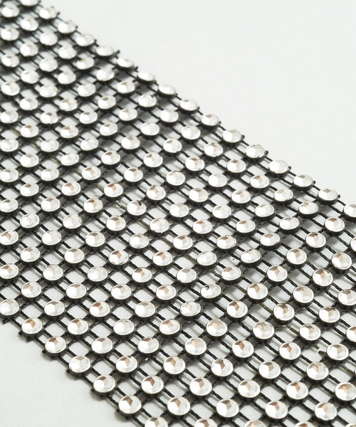 NO ID.（ノーアイディ）の「【NO ID.】Glitter Stole / Glitter ストール（ネクタイ・メンズ・ブラック/ホワイト・ONE SIZE）」の13枚目の写真