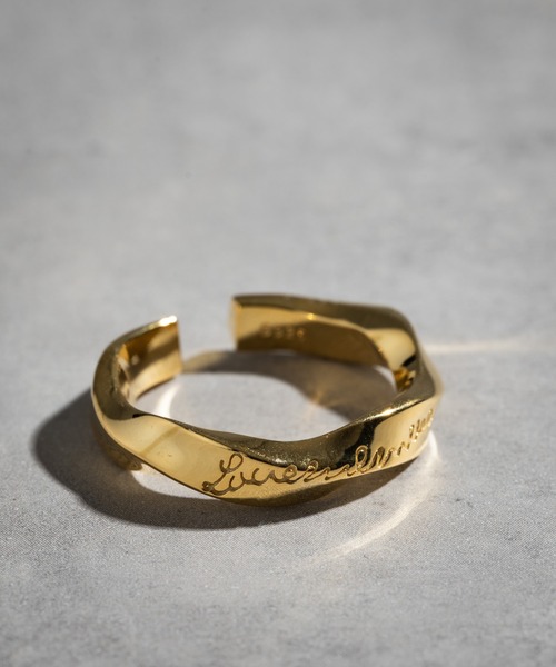 Ressaca（レサーカ）の「サイズ調整可能 シルバー925 ゴールドデザインリング ユニセックス（リング・メンズ・ゴールド系その他6/ゴールド系その他/ゴールド/ゴールド系その他5/ゴールド系その他7/ゴールド系その他2/ゴールド系その他3/ゴールド系その他4/ゴールド系/ゴールド系1・FREE）」の5枚目の写真