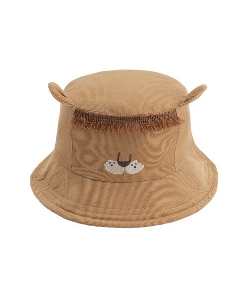 moimoln(モイモルン)の「チャッピーワイドハット(ハット・キッズ・ベージュ・48cm/52cm/46cm/50cm)」の4枚目の写真