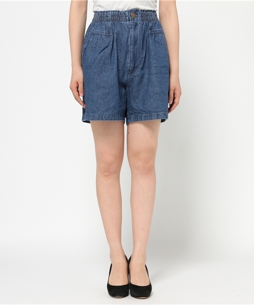 Kastane（カスタネ）の「【Kastane】タックショートパンツ（その他パンツ・レディース・ブルー/レンガ/カーキ/ホワイト・FREE）」の5枚目の写真