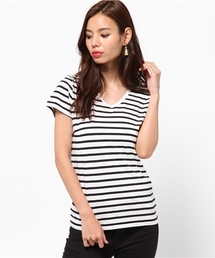MOUSSY | V/N BASIC TEE J(Tシャツ/カットソー)