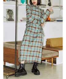 jouetie | シャーリングギャザーワンピース(ワンピース)