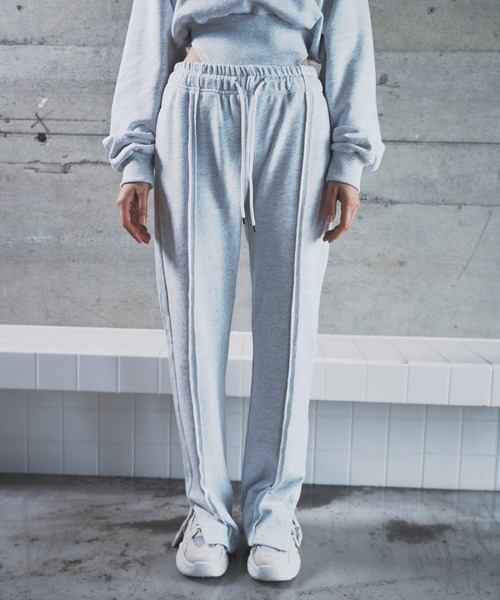 BLONDEY(ブロンディ)の「ストレートスウェットパンツ(スウェットパンツ・レディース・グレー/カーキ/ネイビー/ブラック・FREE/SMALL)」の22枚目の写真