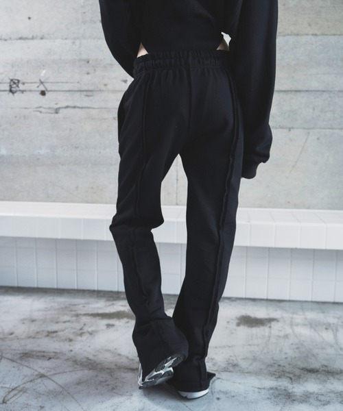 BLONDEY(ブロンディ)の「ストレートスウェットパンツ(スウェットパンツ・レディース・グレー/カーキ/ネイビー/ブラック・FREE/SMALL)」の9枚目の写真