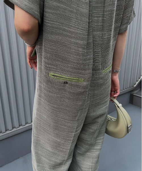 Ameri（アメリ）の「KARAMI RELAX ROMPERS（つなぎ/オールインワン・レディース・ブラック/カーキ・SMALL/MEDIUM）」の10枚目の写真