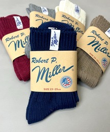 yield（イールド）の「【Robert P. Miller】ロバート・ピー・ミラー 1P Crew Socks クルーソックス 靴下 347C（ソックス/靴下）」