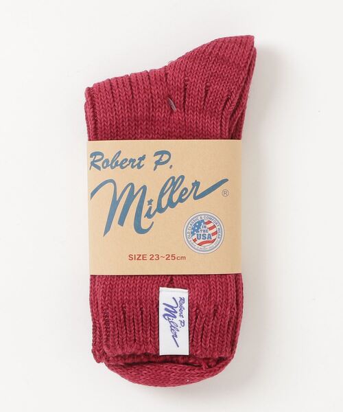 MILLER（ミラー）の「【Robert P. Miller】ロバート・ピー・ミラー 1P Crew Socks クルーソックス 靴下 347C（ソックス/靴下・レディース・ホワイト/ピンク系その他/ブルー/ブラウン/グレー・FREE）」の7枚目の写真