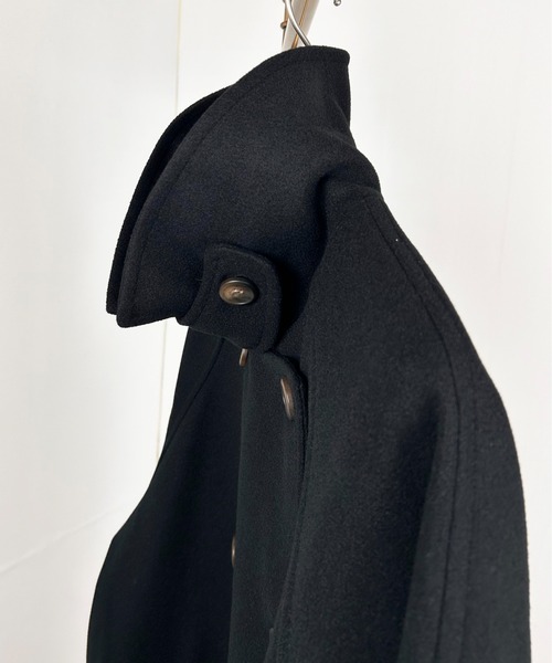 Meli rich（メリーリッチ）の「アレンジカラーフレアコート（ステンカラーコート・レディース・グレイッシュベージュ/ブラック/チャコールグレー/アイボリー/チャコール・MEDIUM）」の7枚目の写真