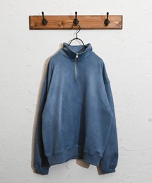 Anytime Songs | カットスエードポンチ ハーフZIPスウェット(スウェット)