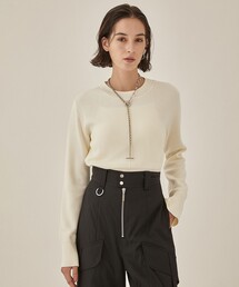 PUBLIC TOKYO | シエルスムースプルオーバー(ニット/セーター)