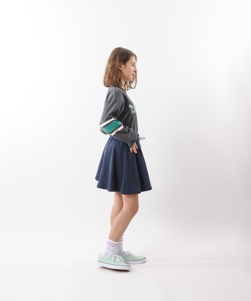 Champion（チャンピオン）の「【Champion/チャンピオン】キッズ スクールサイズ フレアスカート（スカート・キッズ・キャメル/ネイビー/オートミール・150/160）」の15枚目の写真