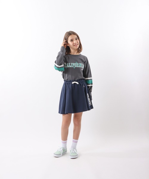 Champion（チャンピオン）の「【Champion/チャンピオン】キッズ スクールサイズ フレアスカート（スカート・キッズ・キャメル/ネイビー/オートミール・150/160）」の16枚目の写真
