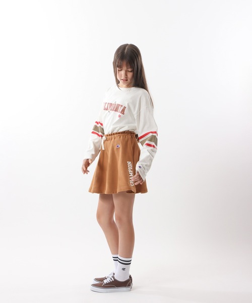 Champion（チャンピオン）の「【Champion/チャンピオン】キッズ スクールサイズ フレアスカート（スカート・キッズ・キャメル/ネイビー/オートミール・150/160）」の22枚目の写真